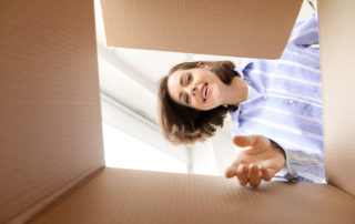 cardboard boxes